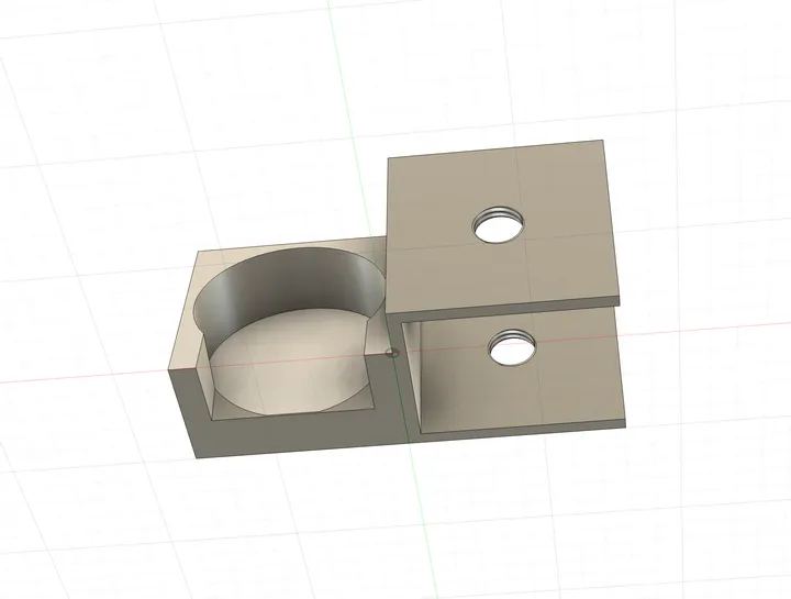 3D Design for custom camera mount